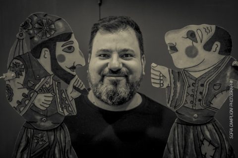 Ο Καραγκιόζης και το γλέντι στο αμπέλι